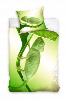Zdjęcie oferty: Komplet pościeli Kameleon 160 x 200 cm Bawełna