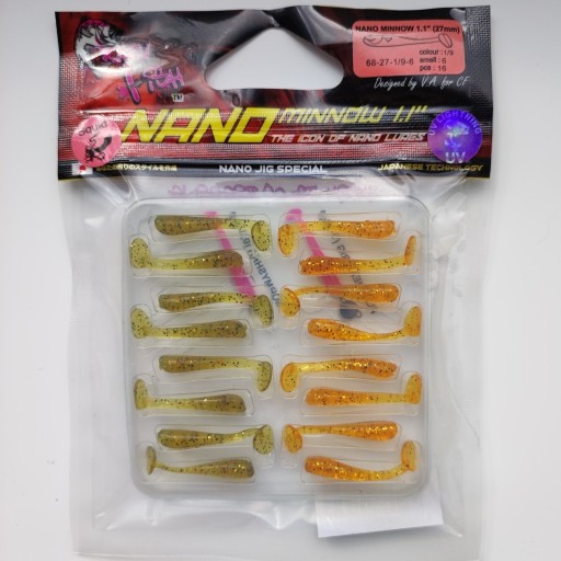 Zdjęcie oferty: Crazy Fish Nano minnow przynęta okoniowa