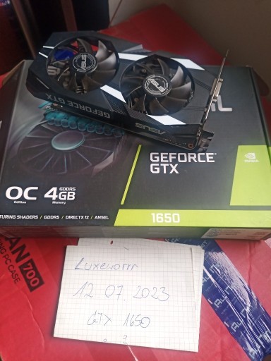 Zdjęcie oferty: Karta graficzna Asus GTX 1650 4GB 100% sprawna