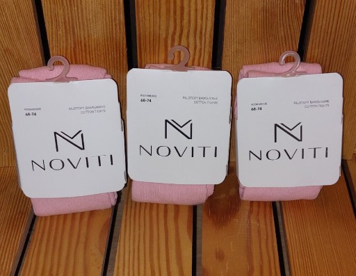 Zdjęcie oferty: Rajstopy bawełniane (różowe) - rozmiary 68/74