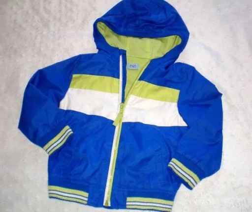 Zdjęcie oferty: F&F niebieska wiosenna kurtka chłopięca bomberka