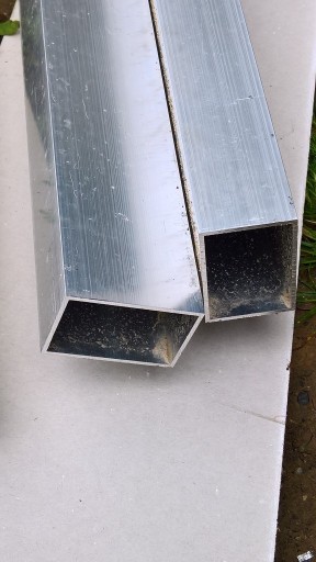Zdjęcie oferty: Profil rura słupek ogrodzeniowy aluminiowy 60x40x2