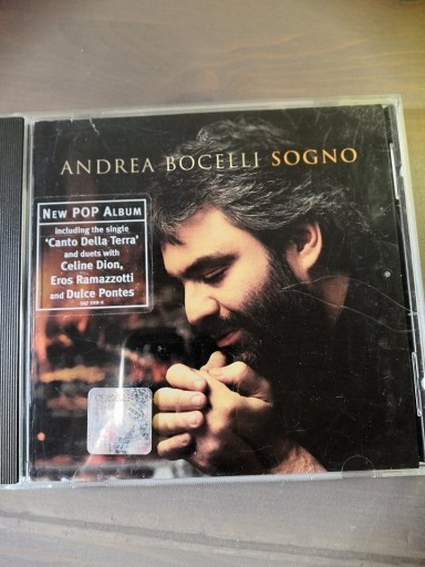 Zdjęcie oferty: ANDREA BOCELLI "SOGNO" cd