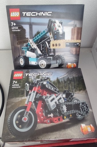 Zdjęcie oferty: Zestaw 2x LEGO technic 42132 42133 prezent Majówka