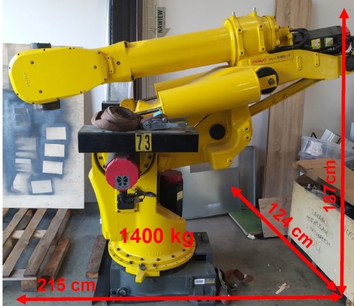 Zdjęcie oferty: Robot przemysłowy Fanuc S-420iF R-J2 udźwig 120 kg