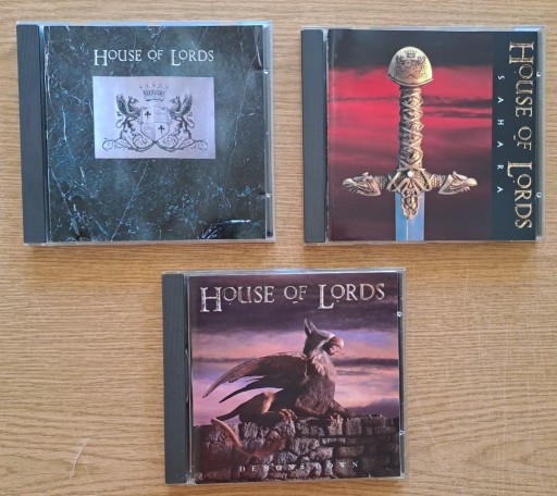 Zdjęcie oferty: 3 pierwsze płyty zespołu House Of Lords - CD