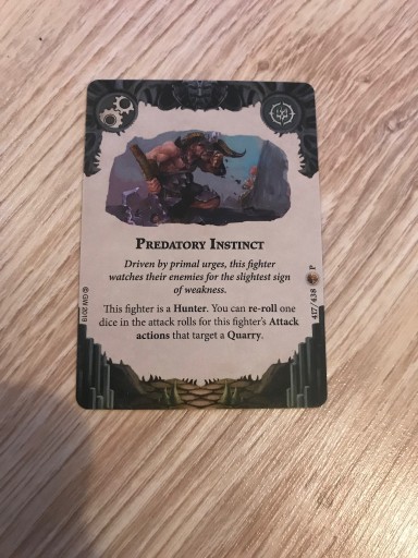 Zdjęcie oferty: Wh Underworlds Predatory Instinct altern. karta