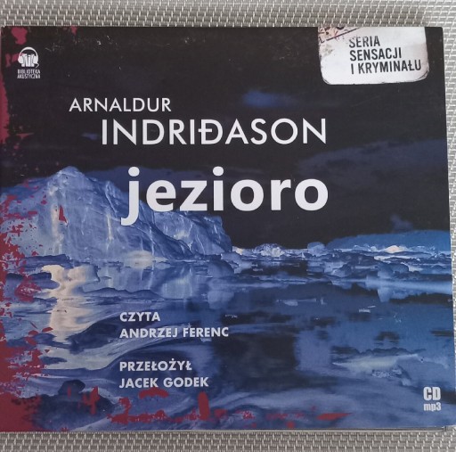 Zdjęcie oferty: Audiobook Arlandur Indridason "Jezioro"