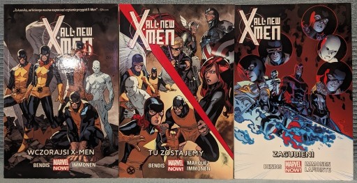 Zdjęcie oferty: All New X-Men - Tomy 1 - 3
