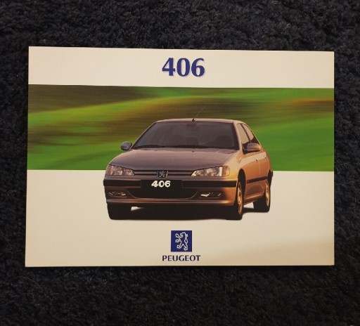 Zdjęcie oferty: Prospekt Peugeot 406  1995 - 2004 rok