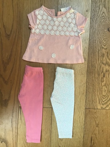 Zdjęcie oferty: zara bluzka legginsy cool club  r. 68