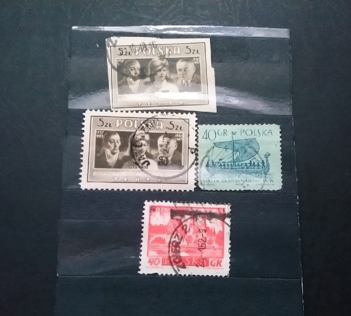 Zdjęcie oferty: Stare znaczki Polska Niemcy Austria zestaw 