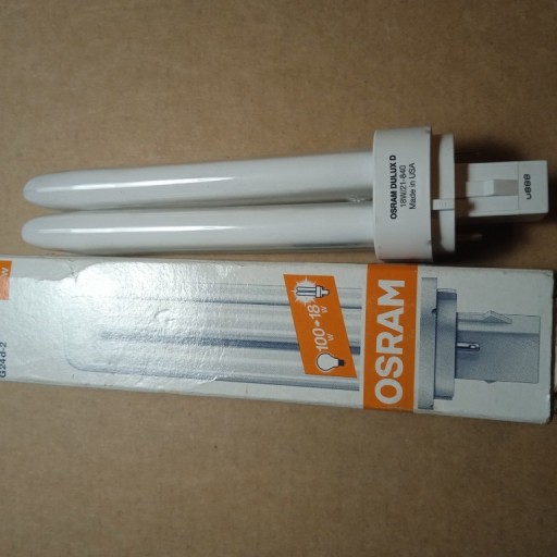 Zdjęcie oferty: Świetlówka Osram G24d-2 18W/840