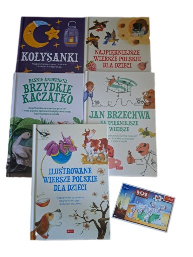 Zdjęcie oferty: Zestaw książek dla dziecka bajki różne + puzzle 