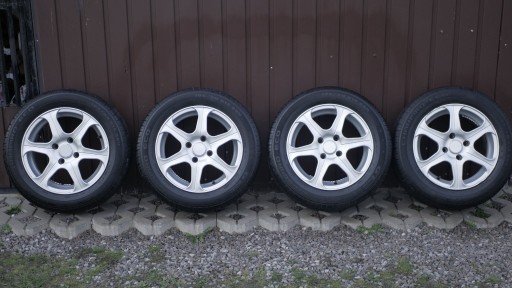 Zdjęcie oferty: 4x alufelgi 15' 6.5J H2 z oponami 195/60 R15 