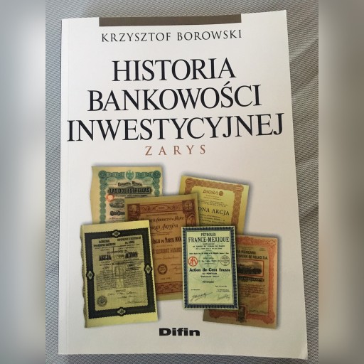 Zdjęcie oferty: Historia bankowości inwestycyjnej - zarys
