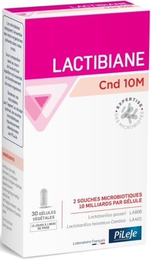 Zdjęcie oferty: LACTIBIANE CND 10 M probiotyk PiLeJe 30 kaps.