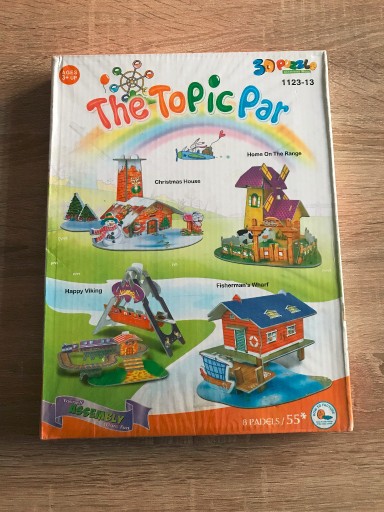 Zdjęcie oferty: Puzzle 3D dla dzieci domki