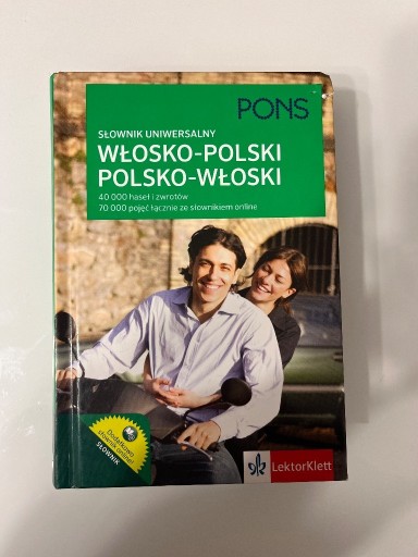 Zdjęcie oferty: Słownik włosko-polski, polsko-włoski 