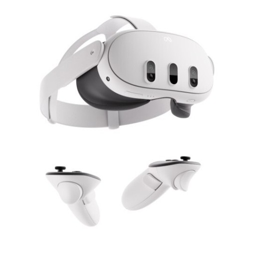 Zdjęcie oferty: Gogle VR Meta Quest 3 512GB EU 100% sprawne, stan idealny,  kupione 02.25