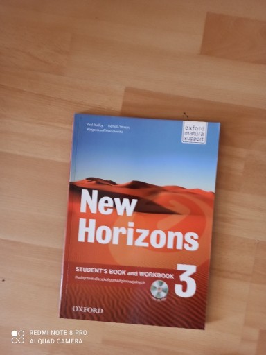 Zdjęcie oferty: New Horizons Oxford podręcznik dla szkół średnich