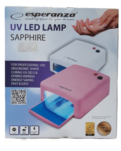 Zdjęcie oferty: LAMPA UV LED DO PAZNOKCI ESPERANZA 