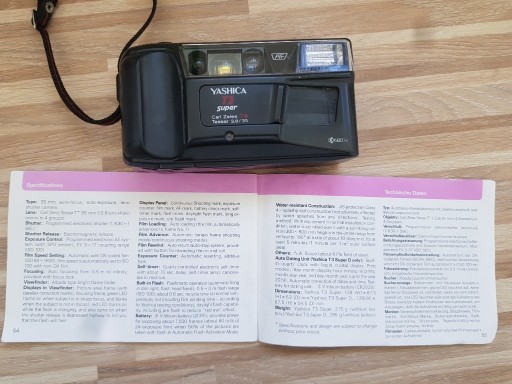 Zdjęcie oferty: Yashica t3 super D aparat analogowy analog