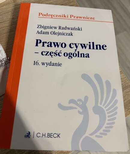 Zdjęcie oferty: Z. Radwański, A.Olejniczak Prawo cywilne - ogólne 