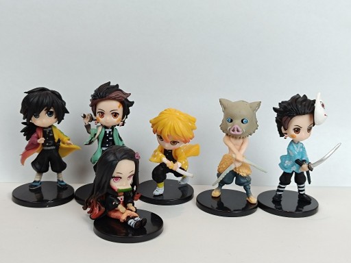 Zdjęcie oferty: Figurki Anime Demon Slayer - 6 sztuk