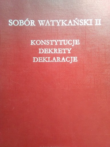 Zdjęcie oferty: Sobór Watykański II