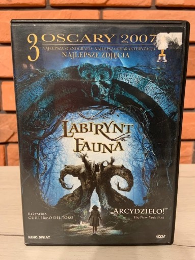 Zdjęcie oferty: LABIRYNT FAUNA - GUILLERMO DEL TORO - DVD