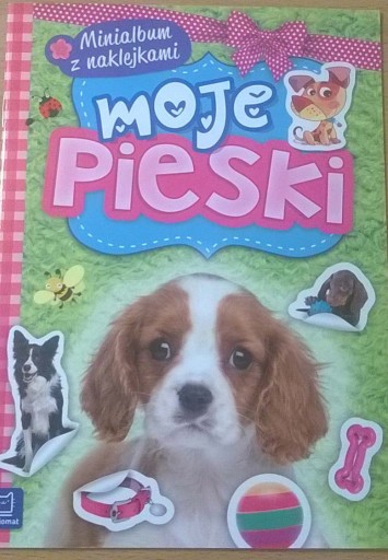 Zdjęcie oferty: Moje pieski Album z naklejkami dla dzieci