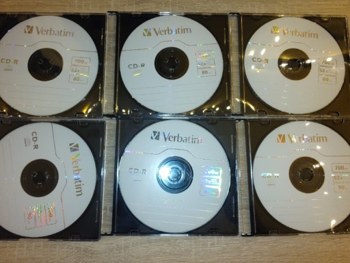 Zdjęcie oferty: płyta cd CD-R Verbatim 700mb 52x 80min 