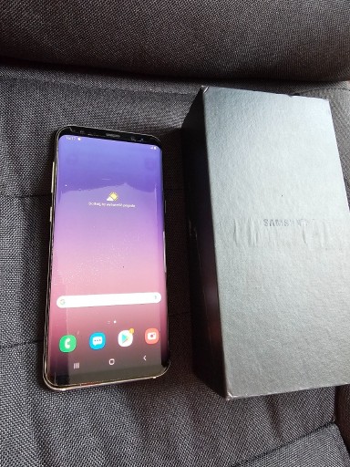 Zdjęcie oferty: Smartfon Samsung Galaxy S8 + Arctic Silver Pudełko 