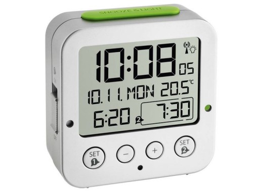 Zdjęcie oferty: TFA BINGO budzik zegarek radiowy z termometrem
