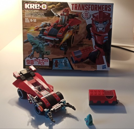 Zdjęcie oferty: Klocki Transformers Hasbro wyścigówka Lego
