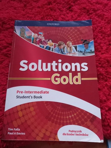 Zdjęcie oferty: Solutions gold Język angielski 