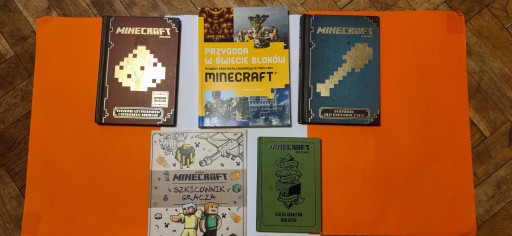 Zdjęcie oferty: Książki Minecraft 5 książek