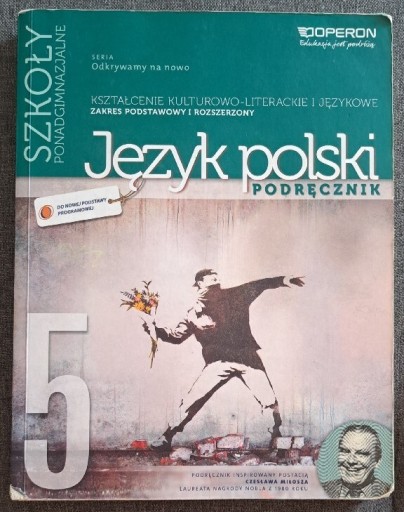 Zdjęcie oferty: Podręcznik do j.polskiego część 5