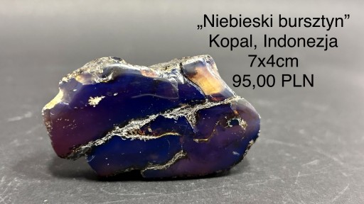 Zdjęcie oferty: Niebieski bursztyn (Kopal) - Indonezja