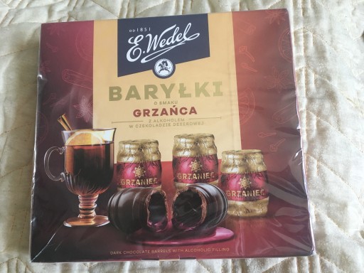 Zdjęcie oferty: Wedel Baryłki o smaku grzańca z alkoholem w czekol
