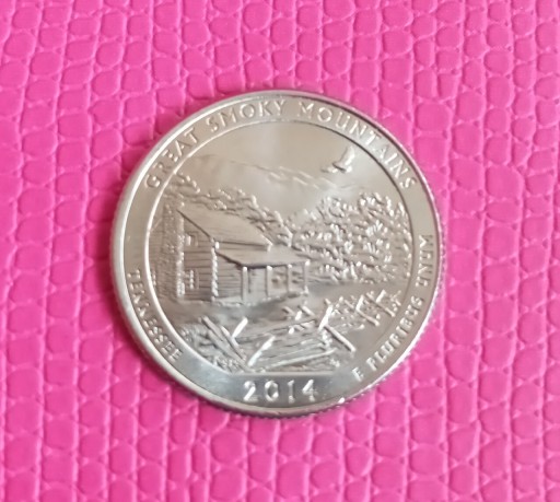 Zdjęcie oferty: 0,25$ Quarters Dollar seria National Park z 2014r.