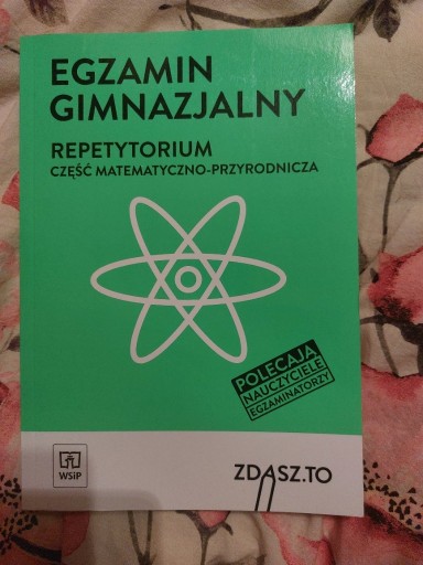 Zdjęcie oferty: Egzamin gimnazjalny repetytorium część mat-przyr