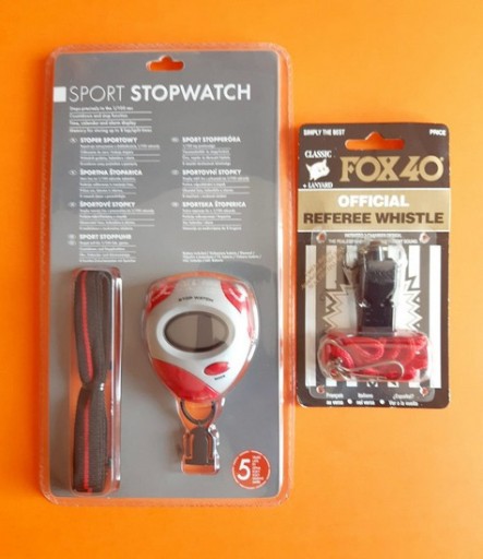 Zdjęcie oferty: Stoper STOPWATCH + gwizdek FOX 40