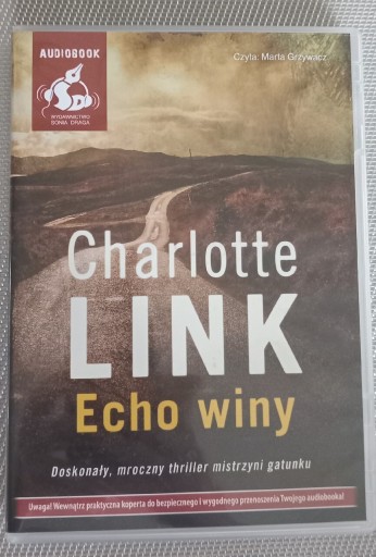 Zdjęcie oferty: Audiobook CHARLOTTE LINK "Echo winy"