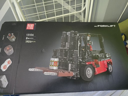 Zdjęcie oferty: Mould King Technic wózek widłowy widlak jak Lego 13106 Forklift