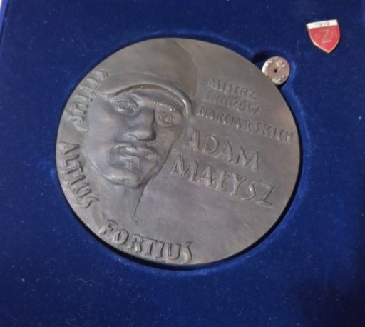 Zdjęcie oferty: Medal okolicznościowy, plakieta PZN Adam Małysz 15