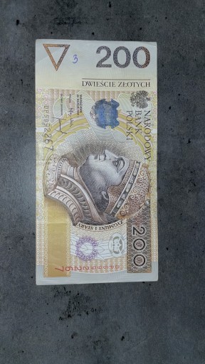 Zdjęcie oferty: Banknot 200 zł 1994r. rosnący numer seryjny