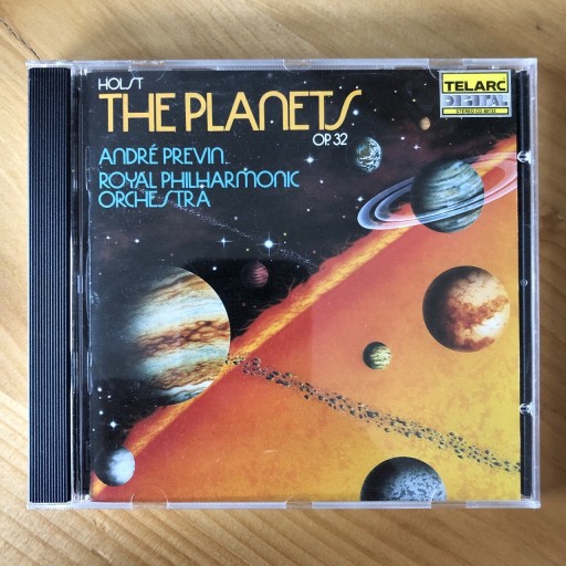 Zdjęcie oferty: Holst The Planets Previn & RPO TELARC CD