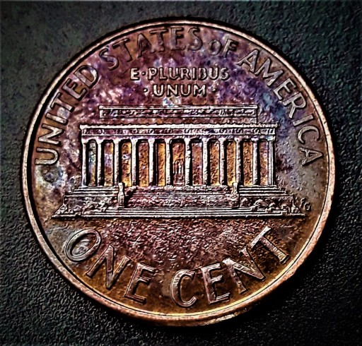 Zdjęcie oferty: LINCOLN  CENT--1997 - USA - ZDERZENIE MATRYC-KOLOR